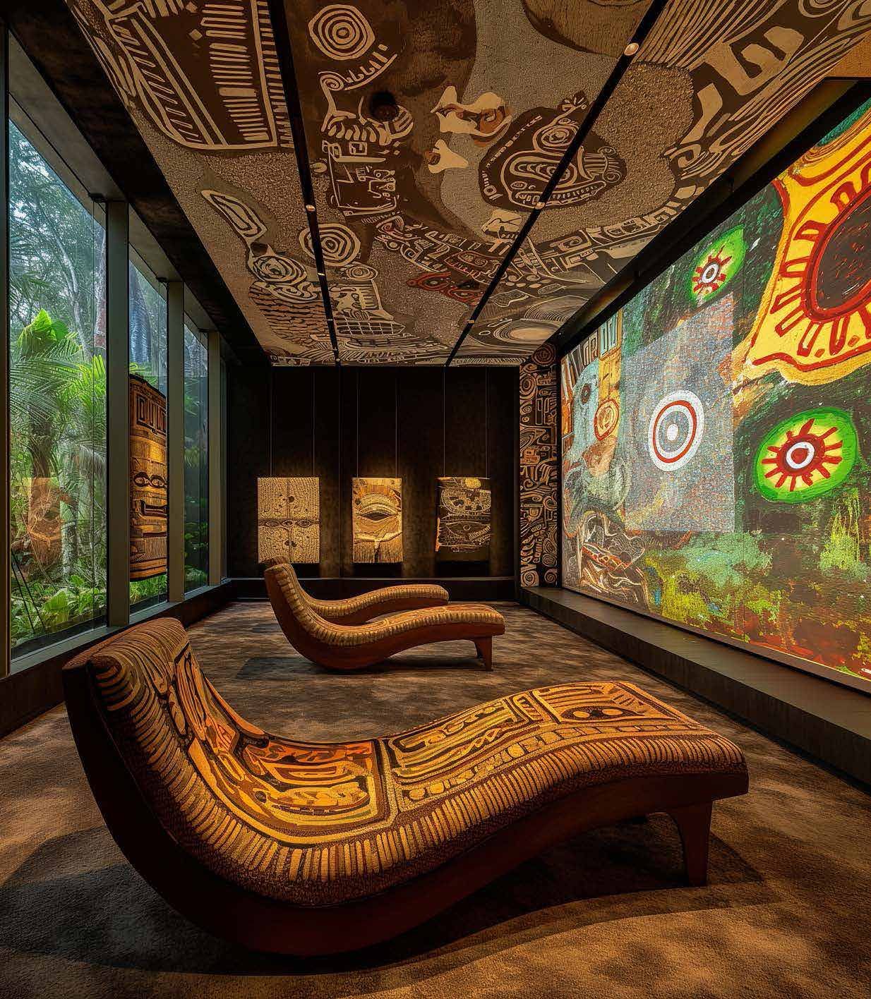 The Taíno museum, rendering
