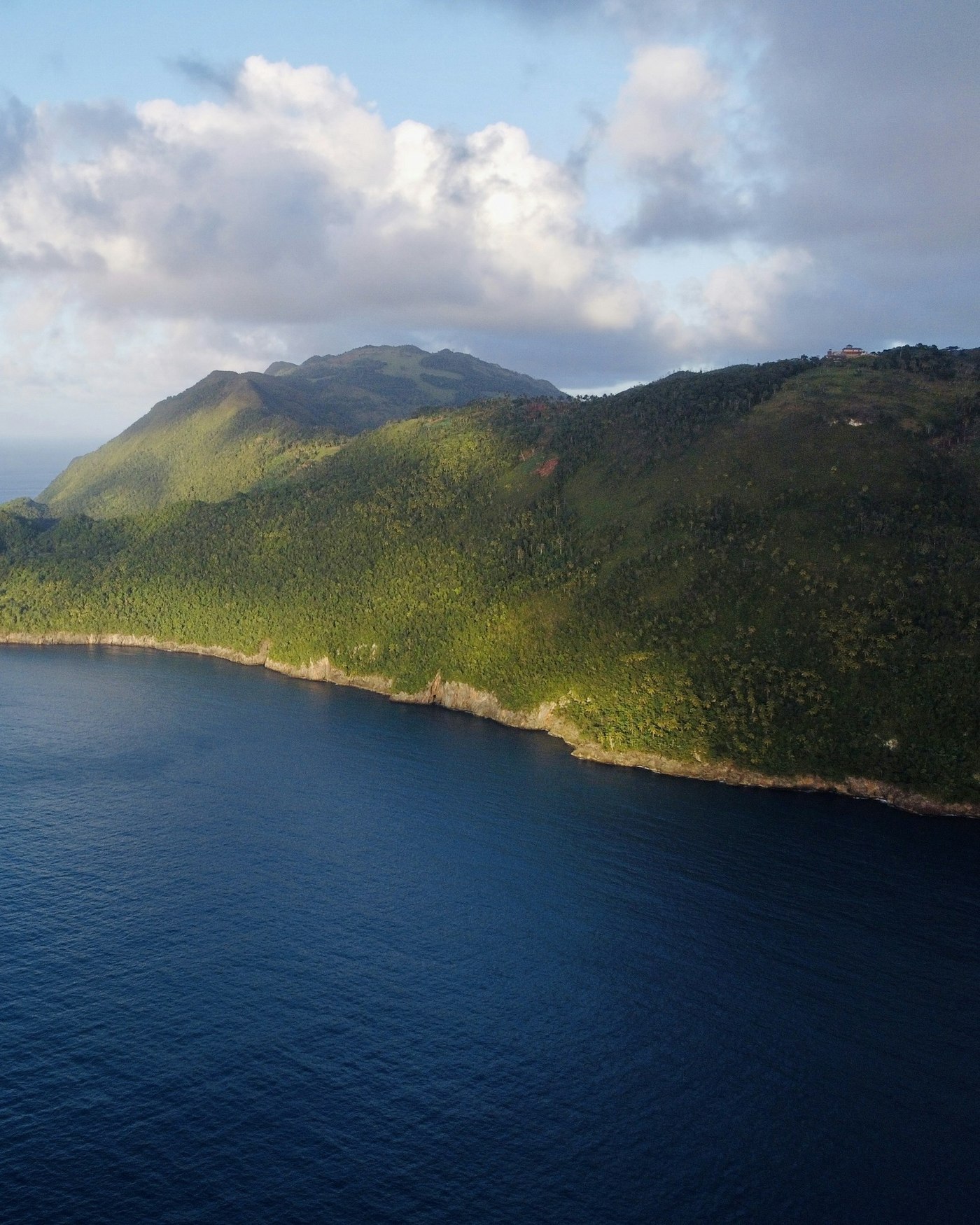 The Samaná coastline